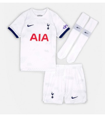 Tottenham Hotspur Replika Babytøj Hjemmebanesæt Børn 2023-24 Kortærmet (+ Korte bukser)